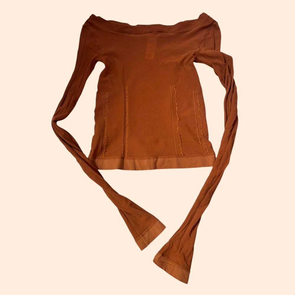 Acne Studios Sheer Oberteil Top - Picture 2 of 5